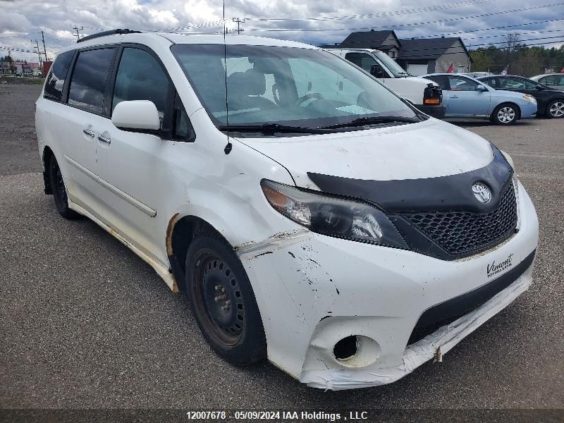 2014 Toyota Sienna Sport VIN: 5TDXK3DC6ES415648 Lot: 12007678