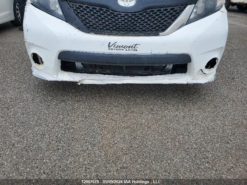 2014 Toyota Sienna Sport VIN: 5TDXK3DC6ES415648 Lot: 12007678