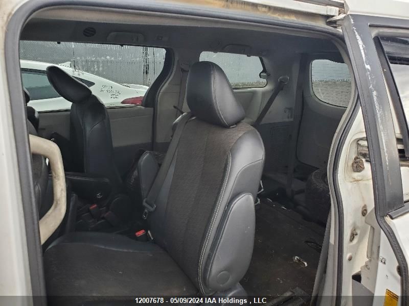 2014 Toyota Sienna Sport VIN: 5TDXK3DC6ES415648 Lot: 12007678