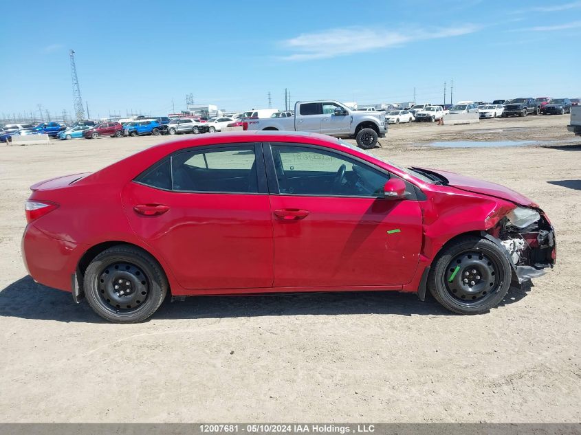 2016 Toyota Corolla Le VIN: 2T1BURHE6GC562857 Lot: 12007681