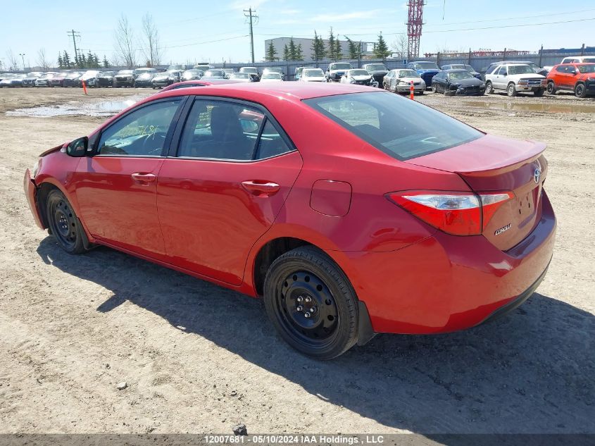 2016 Toyota Corolla Le VIN: 2T1BURHE6GC562857 Lot: 12007681