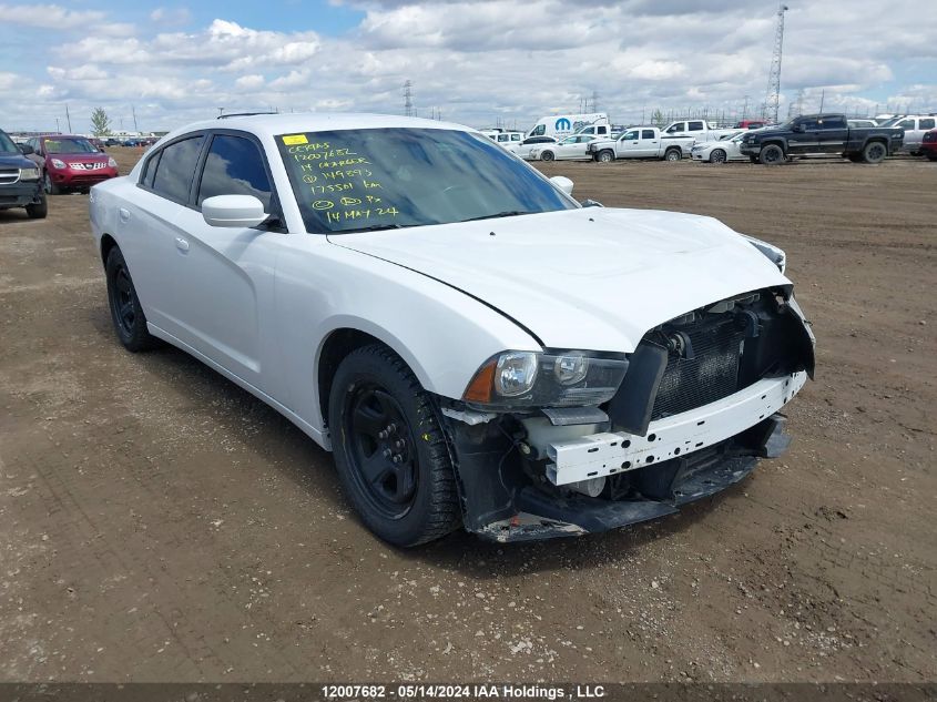 2014 Dodge Charger Sxt VIN: 2C3CDXHG3EH149893 Lot: 12007682