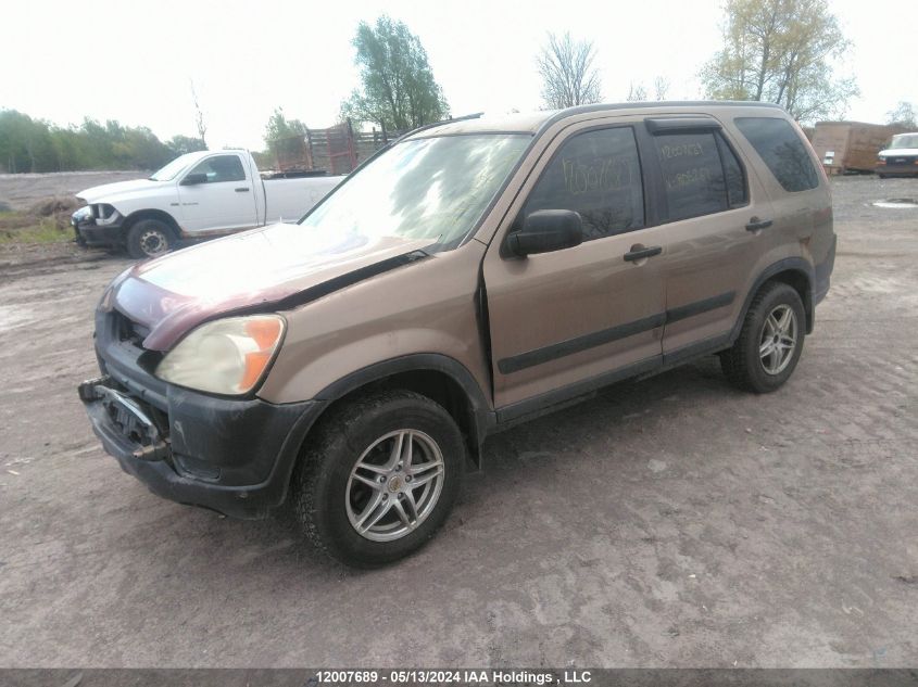 2004 Honda Cr-V Lx VIN: JHLRD78454C805267 Lot: 12007689