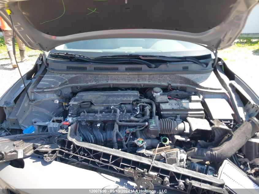 2022 Hyundai Kona Se VIN: KM8K1CAB4NU847039 Lot: 12007690