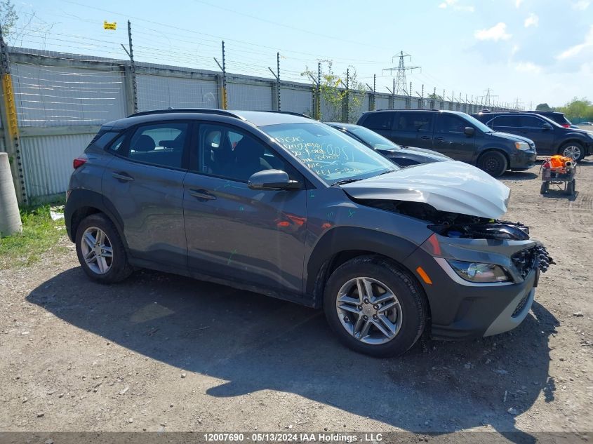 2022 Hyundai Kona Se VIN: KM8K1CAB4NU847039 Lot: 12007690