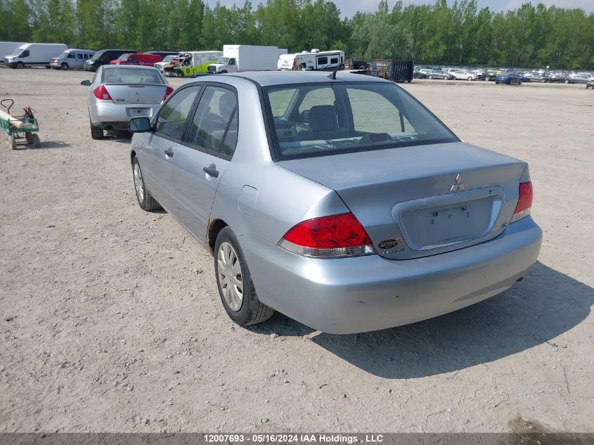 2006 Mitsubishi Lancer Es VIN: JA3AJ26E36U602214 Lot: 12007693