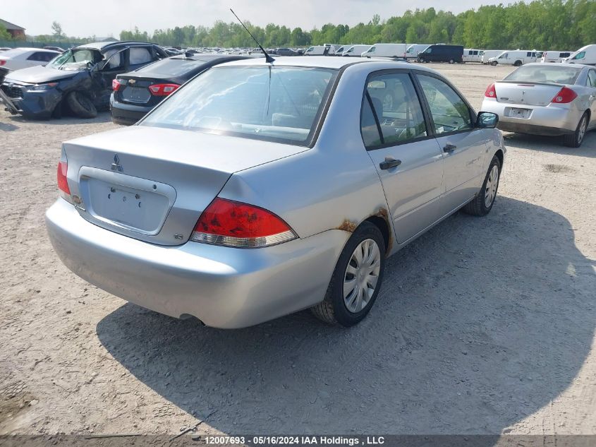 2006 Mitsubishi Lancer Es VIN: JA3AJ26E36U602214 Lot: 12007693