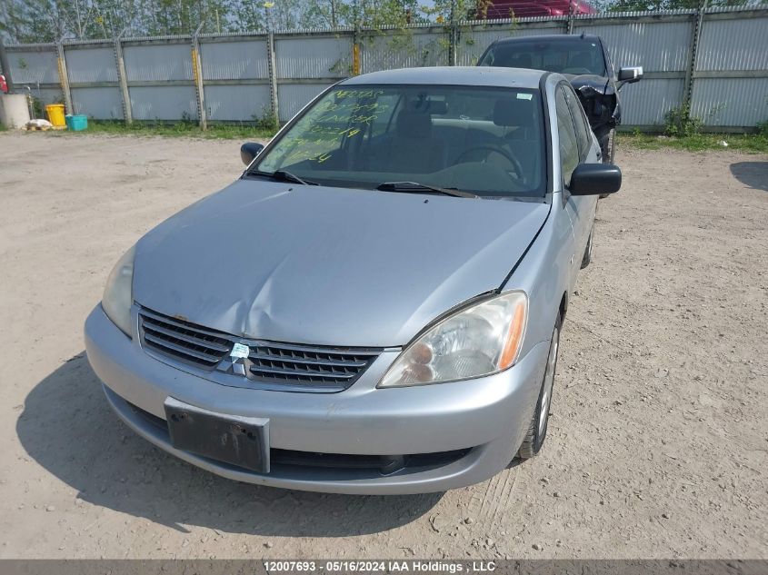 2006 Mitsubishi Lancer Es VIN: JA3AJ26E36U602214 Lot: 12007693