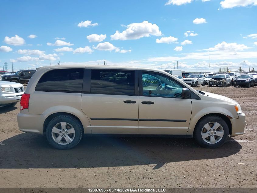 2014 Dodge Grand Caravan Se/Sxt VIN: 2C4RDGBG4ER235514 Lot: 12007695