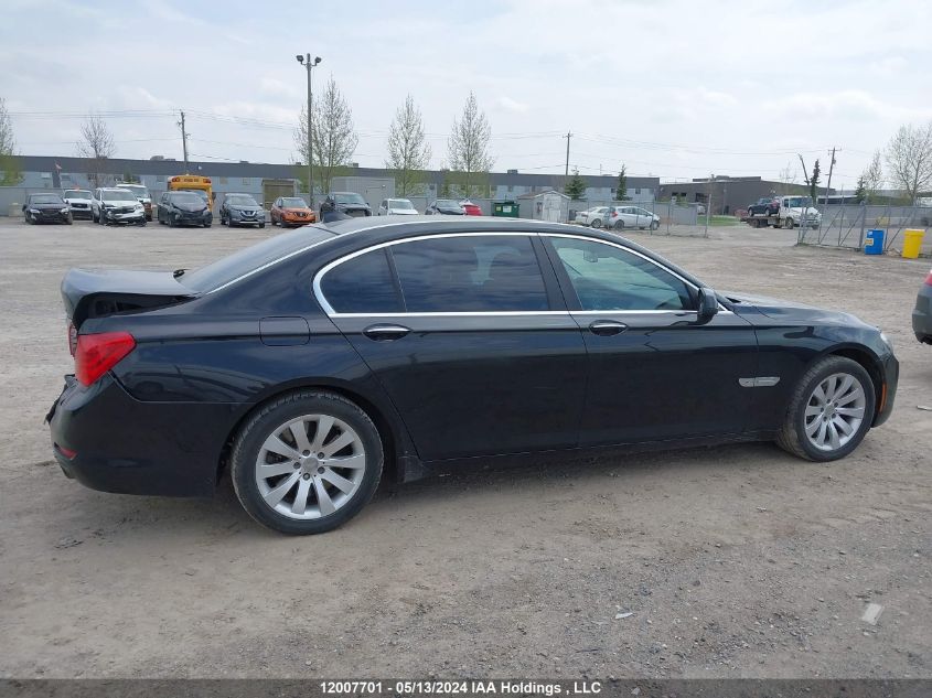 2011 BMW 7 Series VIN: WBAKC8C55BC433544 Lot: 12007701