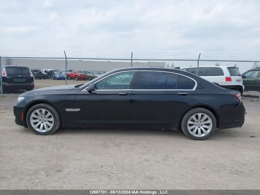 2011 BMW 7 Series VIN: WBAKC8C55BC433544 Lot: 12007701