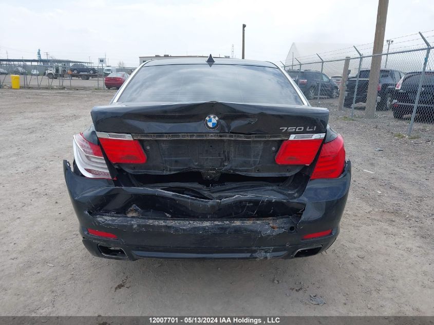 2011 BMW 7 Series VIN: WBAKC8C55BC433544 Lot: 12007701