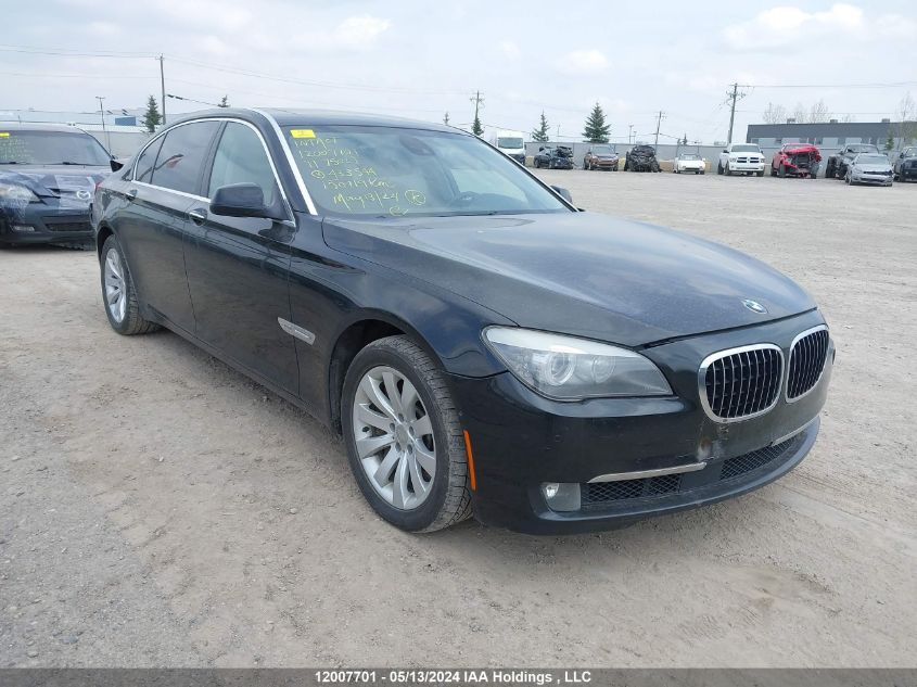 2011 BMW 7 Series VIN: WBAKC8C55BC433544 Lot: 12007701