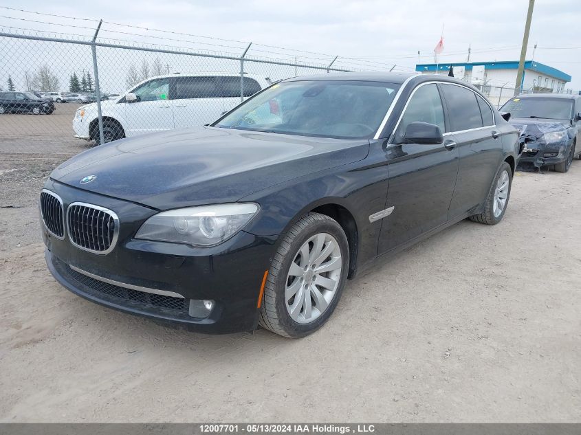 2011 BMW 7 Series VIN: WBAKC8C55BC433544 Lot: 12007701