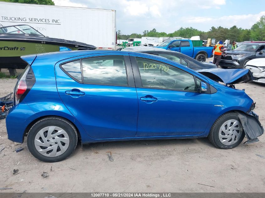 2019 Toyota Prius C VIN: JTDKDTB34K1631739 Lot: 12007710