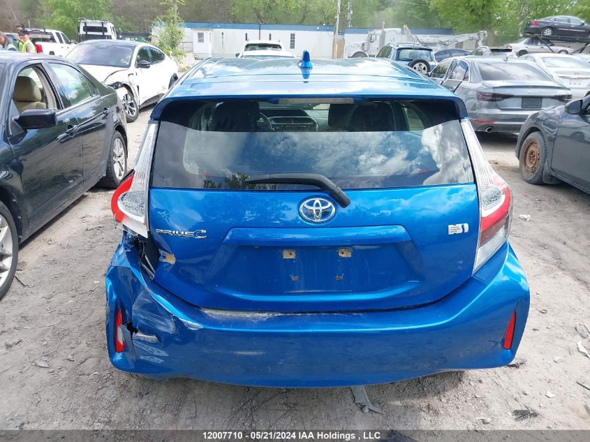 2019 Toyota Prius C VIN: JTDKDTB34K1631739 Lot: 12007710