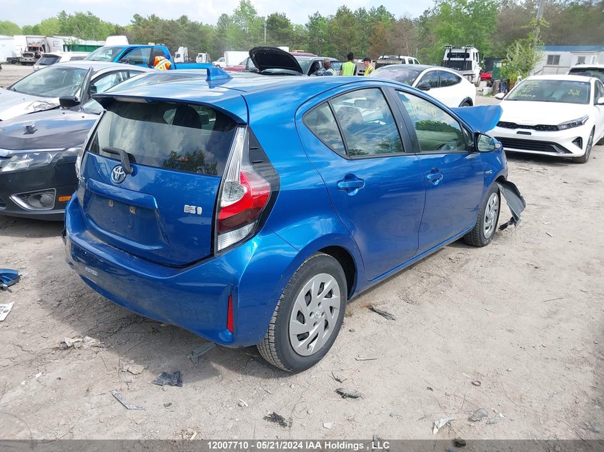 2019 Toyota Prius C VIN: JTDKDTB34K1631739 Lot: 12007710