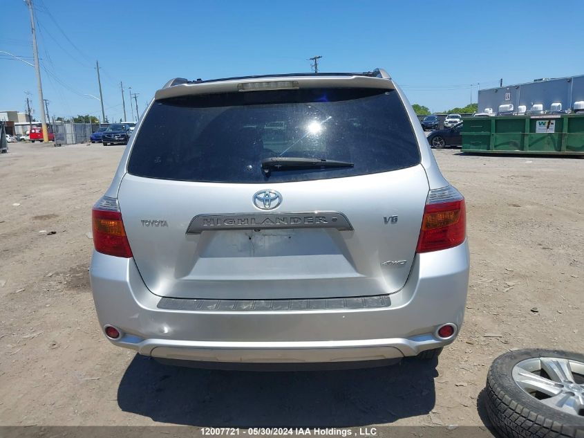 2008 Toyota Highlander Sport VIN: JTEES43A182098141 Lot: 12007721
