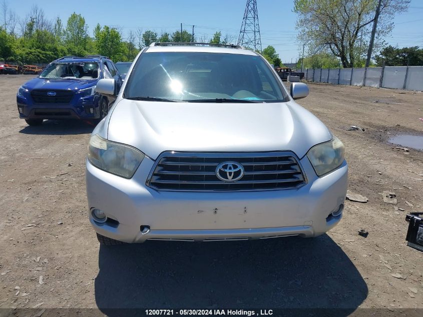 2008 Toyota Highlander Sport VIN: JTEES43A182098141 Lot: 12007721