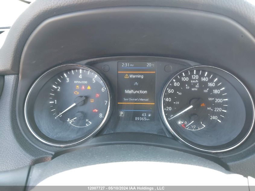 2019 Nissan Rogue VIN: 5N1AT2MV9KC761197 Lot: 12007727