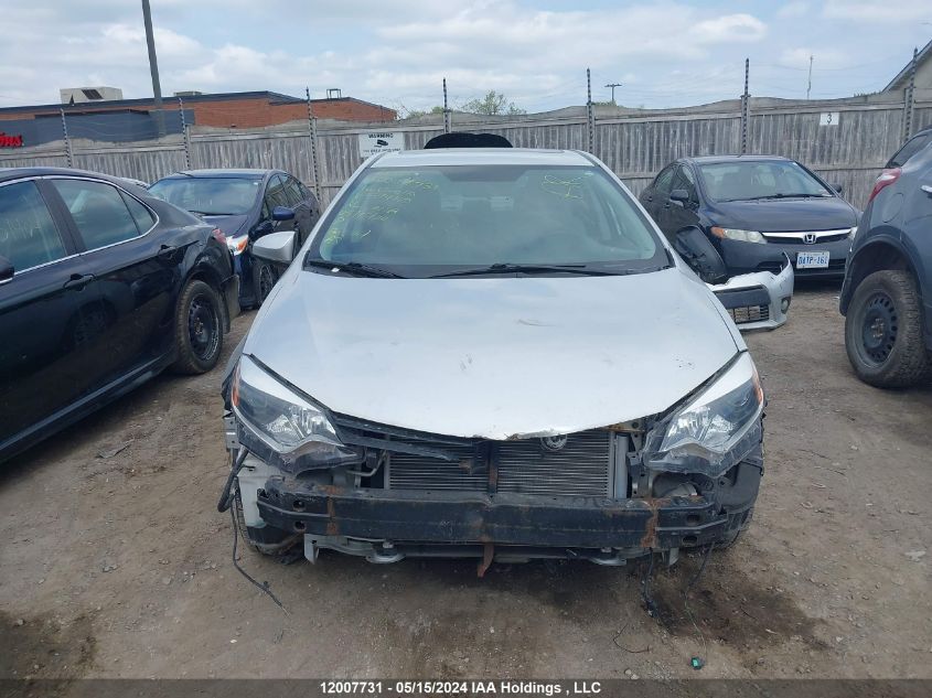 2016 Toyota Corolla VIN: 2T1BURHE1GC574110 Lot: 12007731