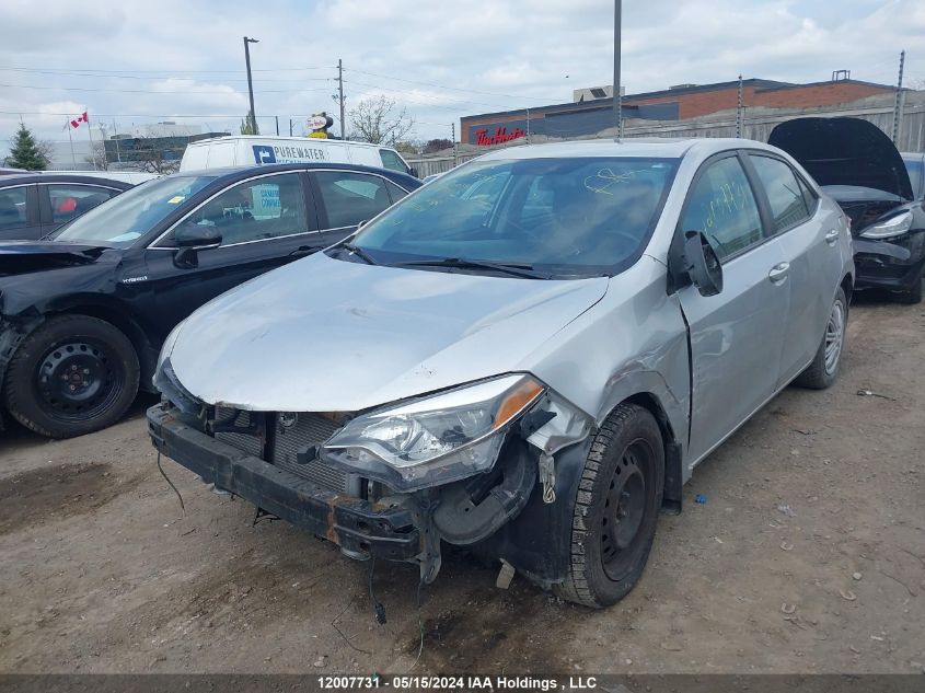 2016 Toyota Corolla VIN: 2T1BURHE1GC574110 Lot: 12007731