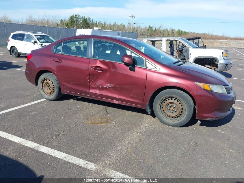 2012 Honda Civic Sdn VIN: 2HGFB2F42CH017152 Lot: 12007743