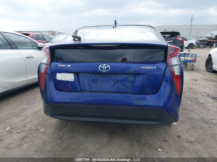 2018 Toyota Prius VIN: JTDKBRFU0J3059924 Lot: 12007745