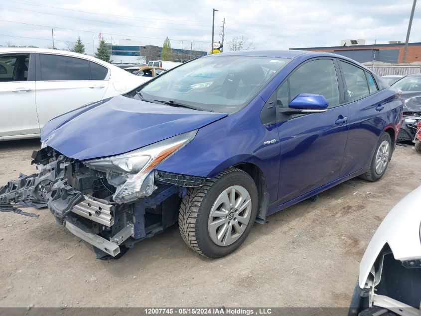 2018 Toyota Prius VIN: JTDKBRFU0J3059924 Lot: 12007745