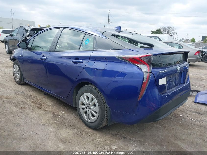 2018 Toyota Prius VIN: JTDKBRFU0J3059924 Lot: 12007745