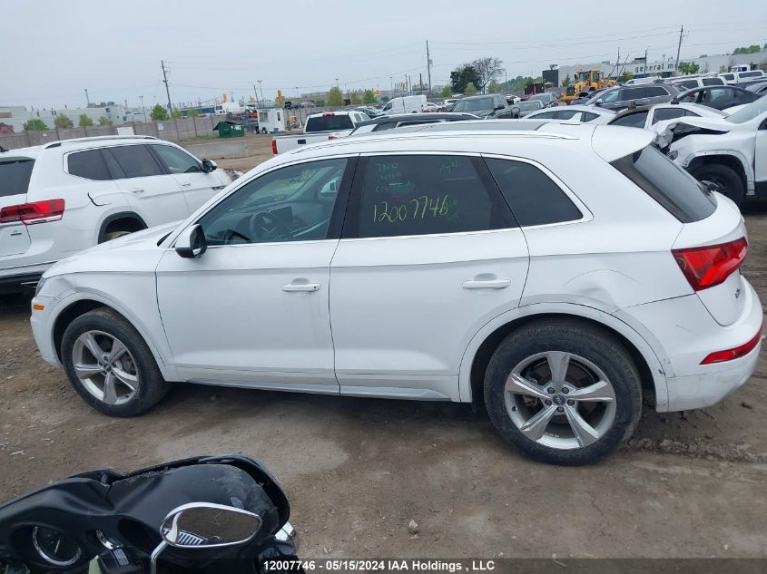 2019 Audi Q5 VIN: WA1BNAFYXK2033473 Lot: 12007746