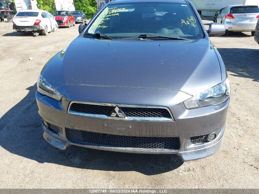 2011 Mitsubishi Lancer VIN: JA32X2HU7BU607885 Lot: 12007749