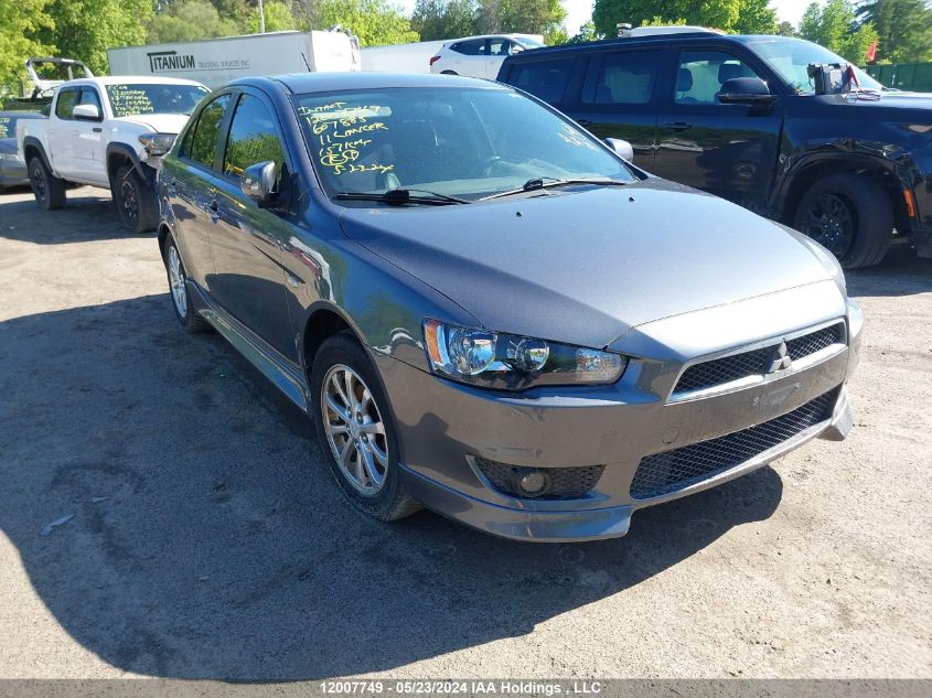 2011 Mitsubishi Lancer VIN: JA32X2HU7BU607885 Lot: 12007749