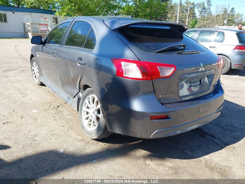 2011 Mitsubishi Lancer VIN: JA32X2HU7BU607885 Lot: 12007749