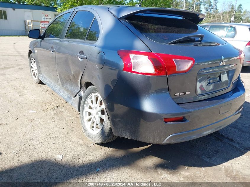 2011 Mitsubishi Lancer VIN: JA32X2HU7BU607885 Lot: 12007749