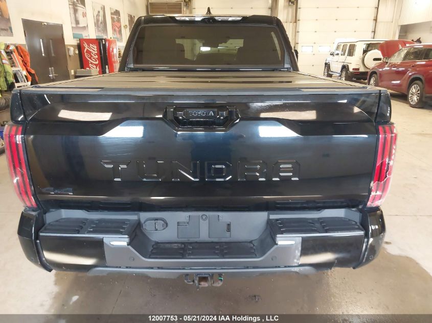 2022 Toyota Tundra Crewmax Platinum/Crewmax 1794 VIN: 5TFNA5DB9NX001254 Lot: 12007753