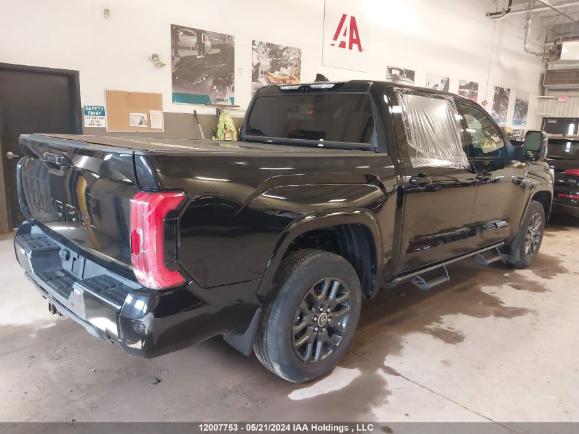 2022 Toyota Tundra Crewmax Platinum/Crewmax 1794 VIN: 5TFNA5DB9NX001254 Lot: 12007753