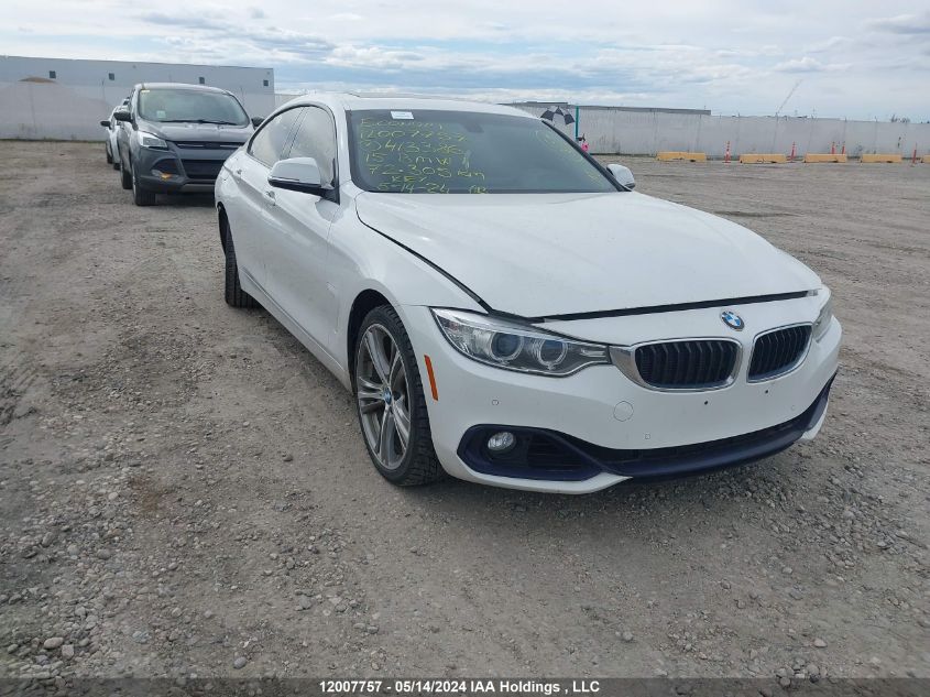 2015 BMW 4 Series VIN: WBA4A7C50FD413386 Lot: 12007757