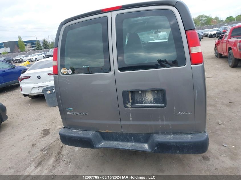 2011 Chevrolet Express VIN: 1GCWGFCA2B1111742 Lot: 12007765