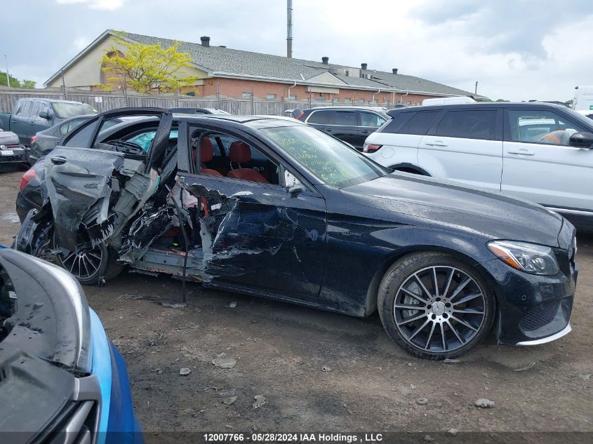 2017 Mercedes-Benz C-Class VIN: 55SWF6EB4HU202079 Lot: 12007766