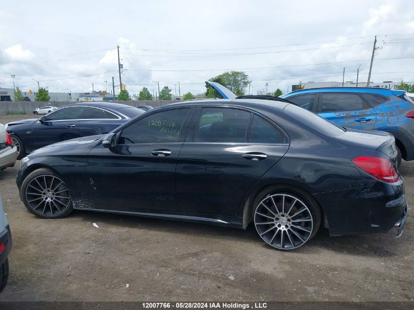 2017 Mercedes-Benz C-Class VIN: 55SWF6EB4HU202079 Lot: 12007766