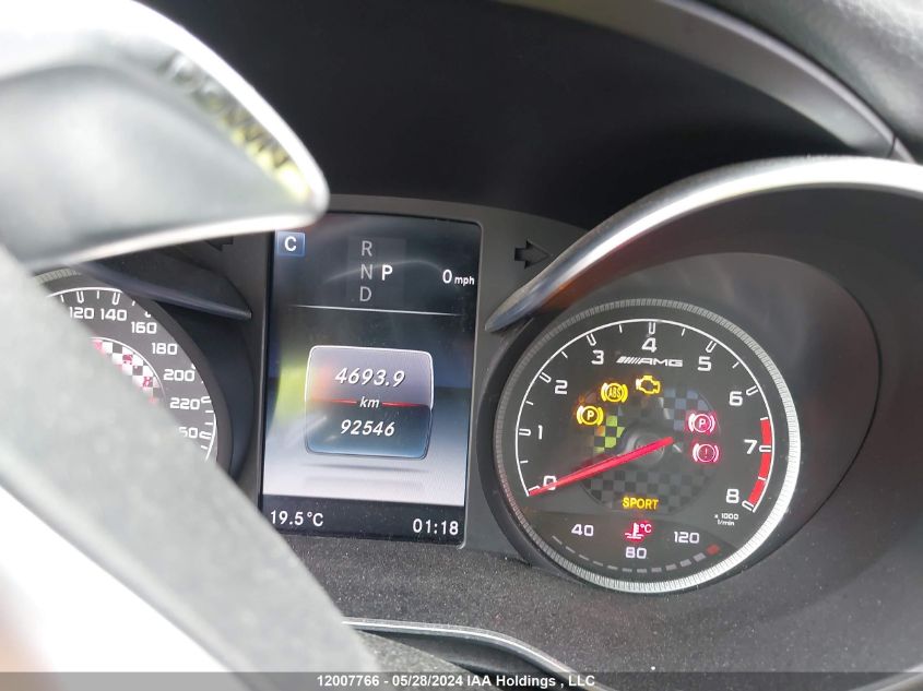 2017 Mercedes-Benz C-Class VIN: 55SWF6EB4HU202079 Lot: 12007766