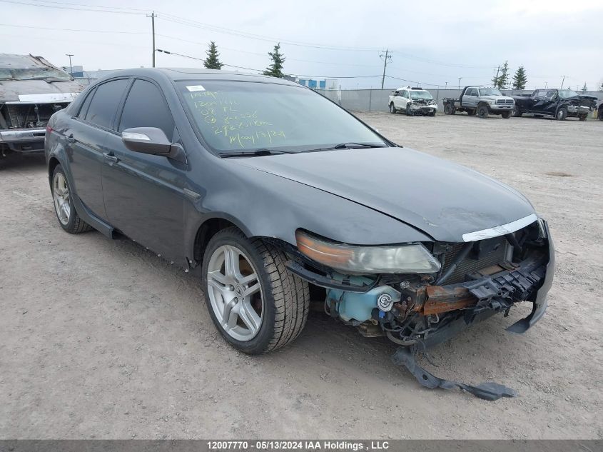 2008 Acura Tl VIN: 19UUA66238A802558 Lot: 12007770