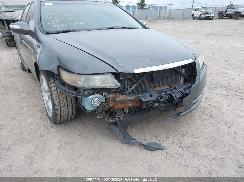 2008 Acura Tl VIN: 19UUA66238A802558 Lot: 12007770