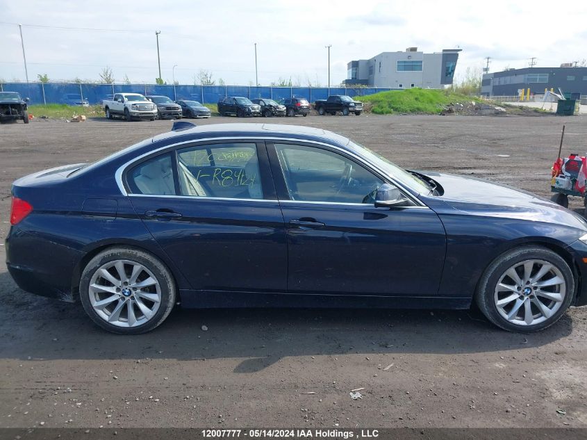 2014 BMW 328I xDrive VIN: WBA3B3G52ENR84124 Lot: 12007777