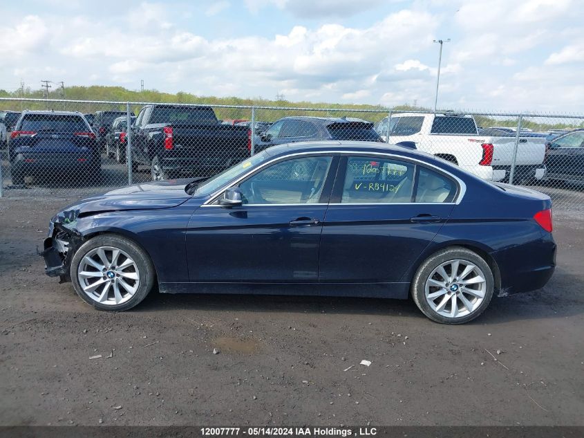 2014 BMW 328I xDrive VIN: WBA3B3G52ENR84124 Lot: 12007777