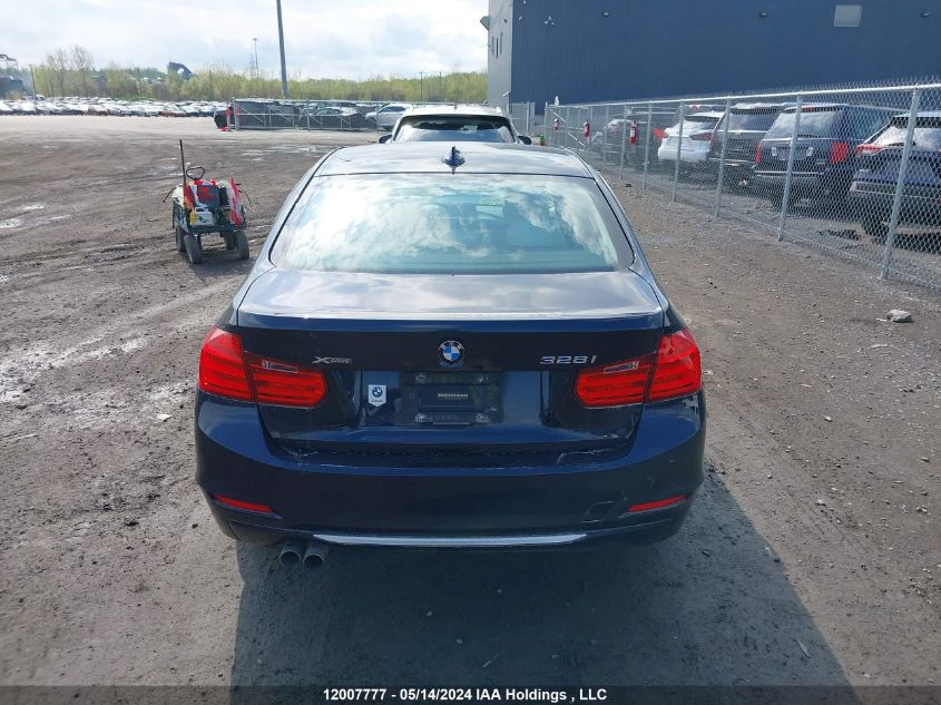 2014 BMW 328I xDrive VIN: WBA3B3G52ENR84124 Lot: 12007777