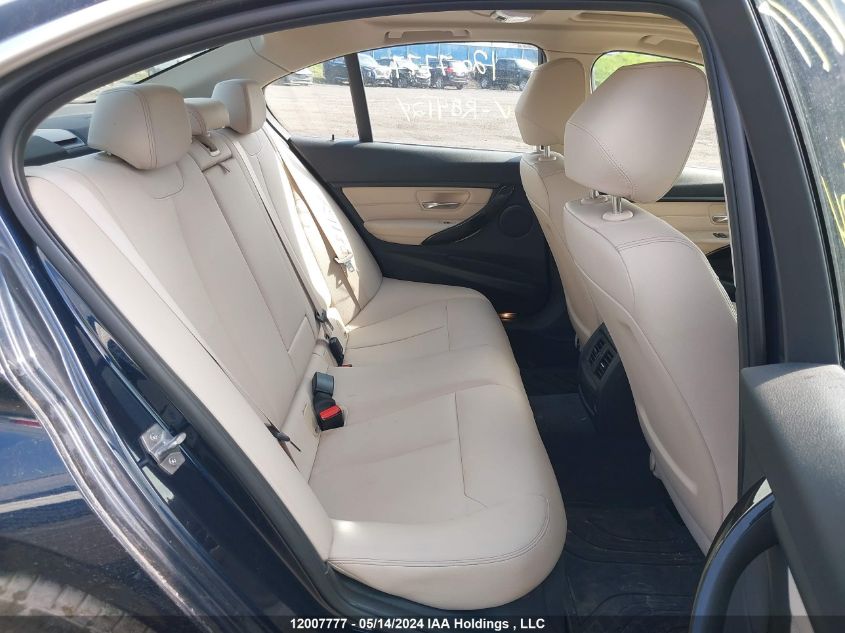 2014 BMW 328I xDrive VIN: WBA3B3G52ENR84124 Lot: 12007777