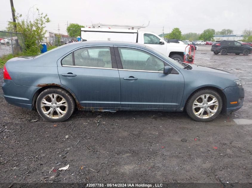 2012 Ford Fusion Se VIN: 3FAHP0HA4CR252050 Lot: 12007783