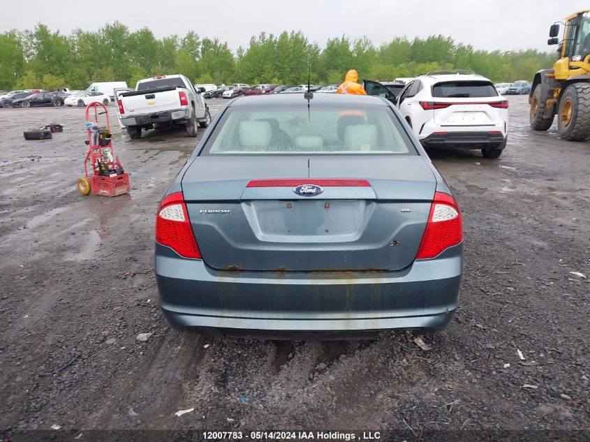 2012 Ford Fusion Se VIN: 3FAHP0HA4CR252050 Lot: 12007783